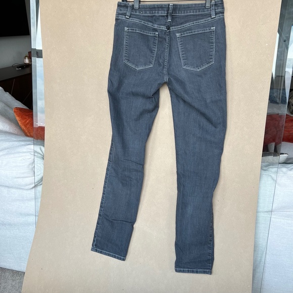 Prana Grey / Charcoal Stretch Denim Mid-Rise Jeans 28 Regular Size 6 - Picture 2 of 8